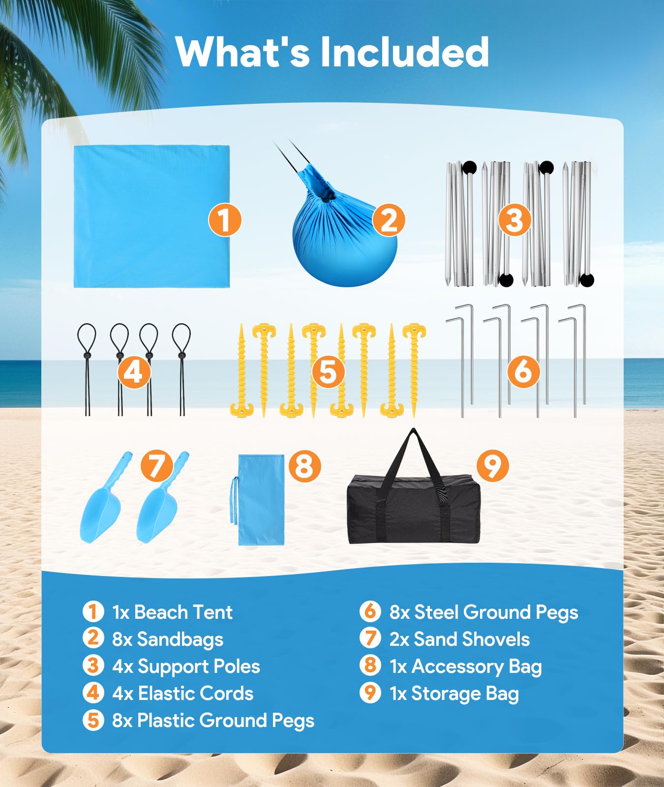 Raynesys Beach Tent family-friendly shade for relaxing beach moments