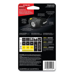 Rayovac DIYHL3AAAB drop-tested action showing durability