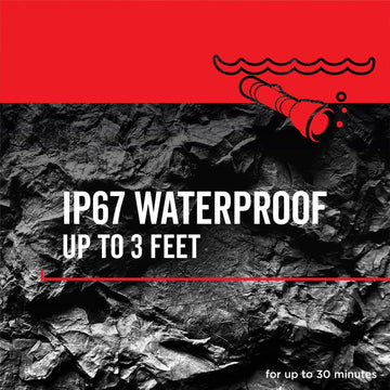 Rayovac DIYLN3D-BA IP67 waterproof sealed construction in practice