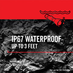 Rayovac DIYLN3D-BA IP67 waterproof sealed construction in practice