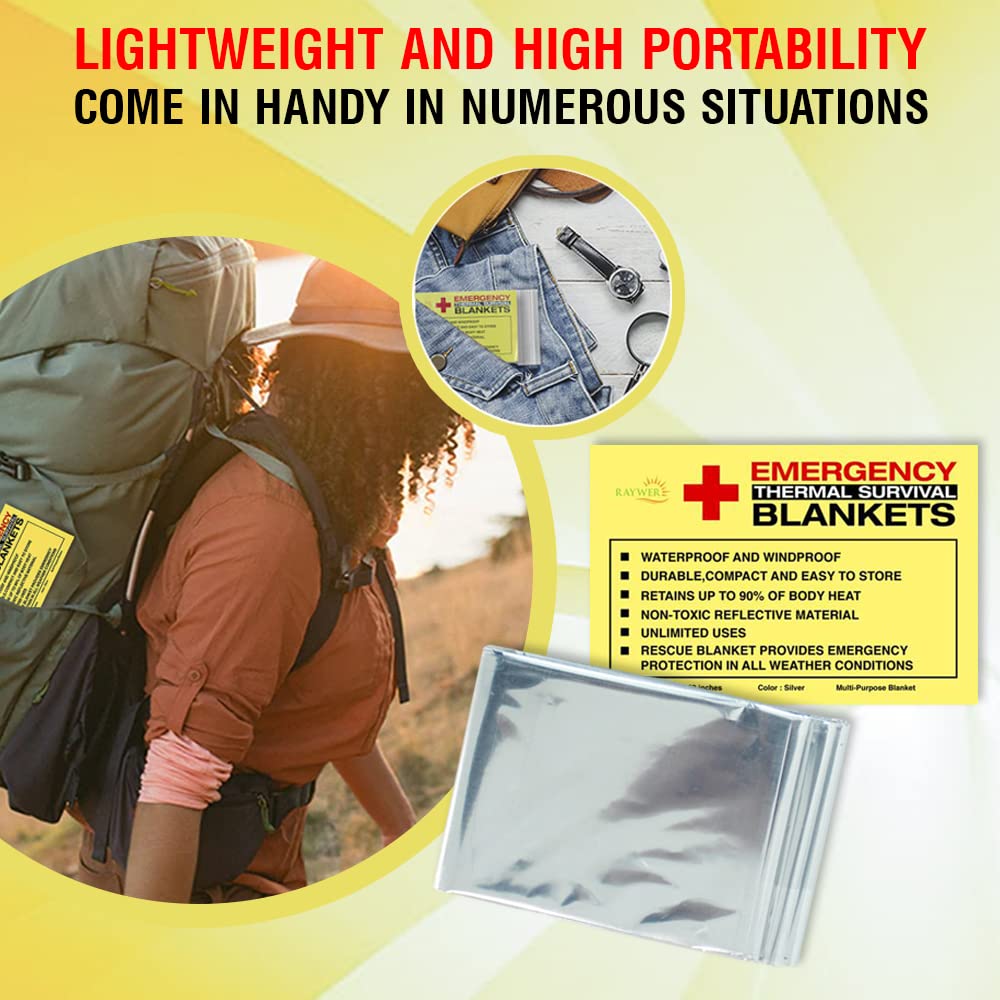 Raywer Rawyer 12 micrometer thick Mylar layer adds durability in storms