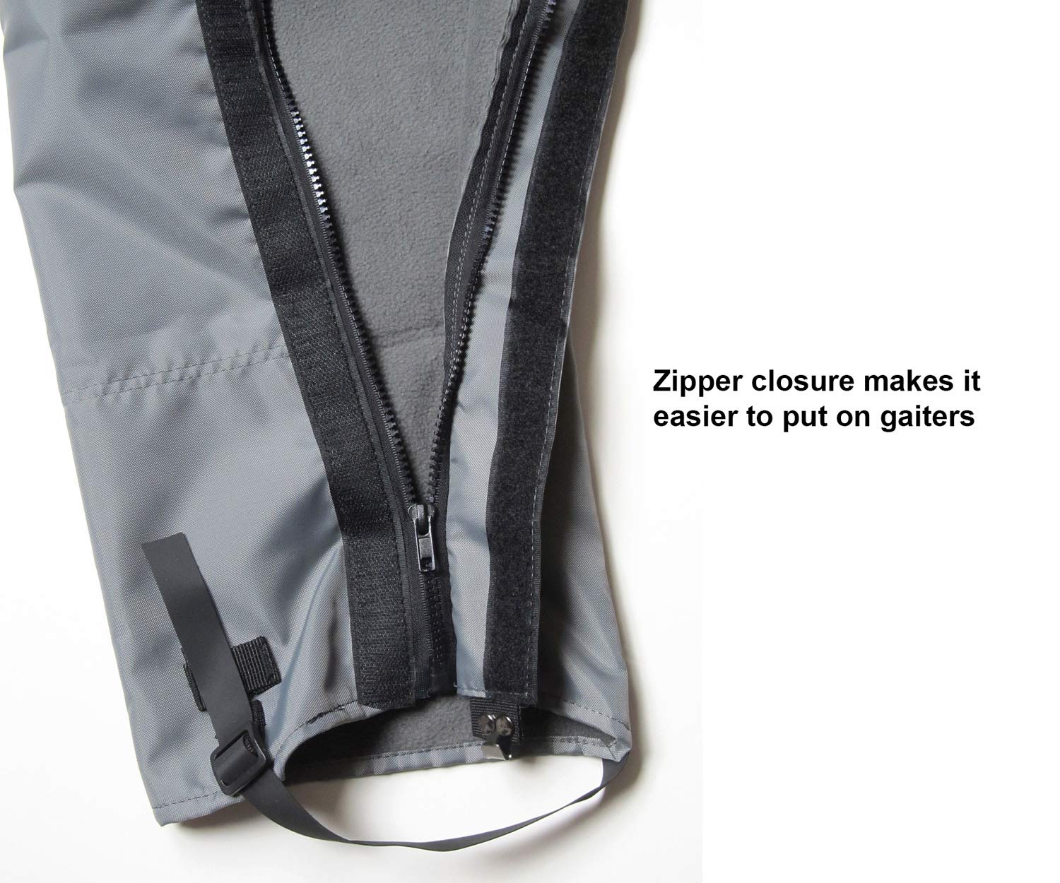 Razer Gaiters ideal for mountaineering, snow sports, and winter hikes.