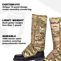 Razer Snake Gaiters calf-fit design for men and women on long hikes