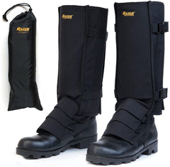 Razer Snake Gaiters provide lower-leg protection for rugged trails and hunting.