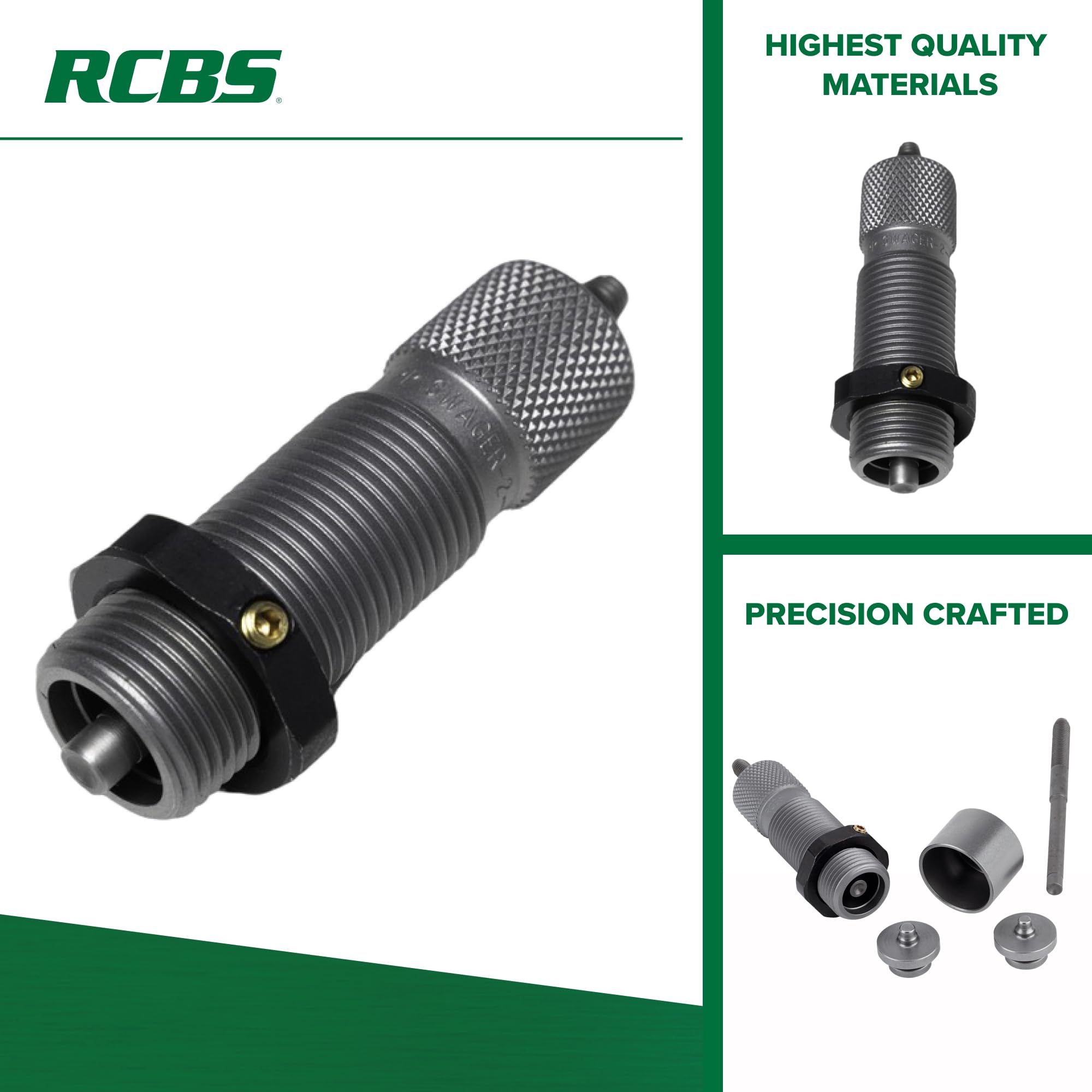 Bench-mounted primer pocket swager setup