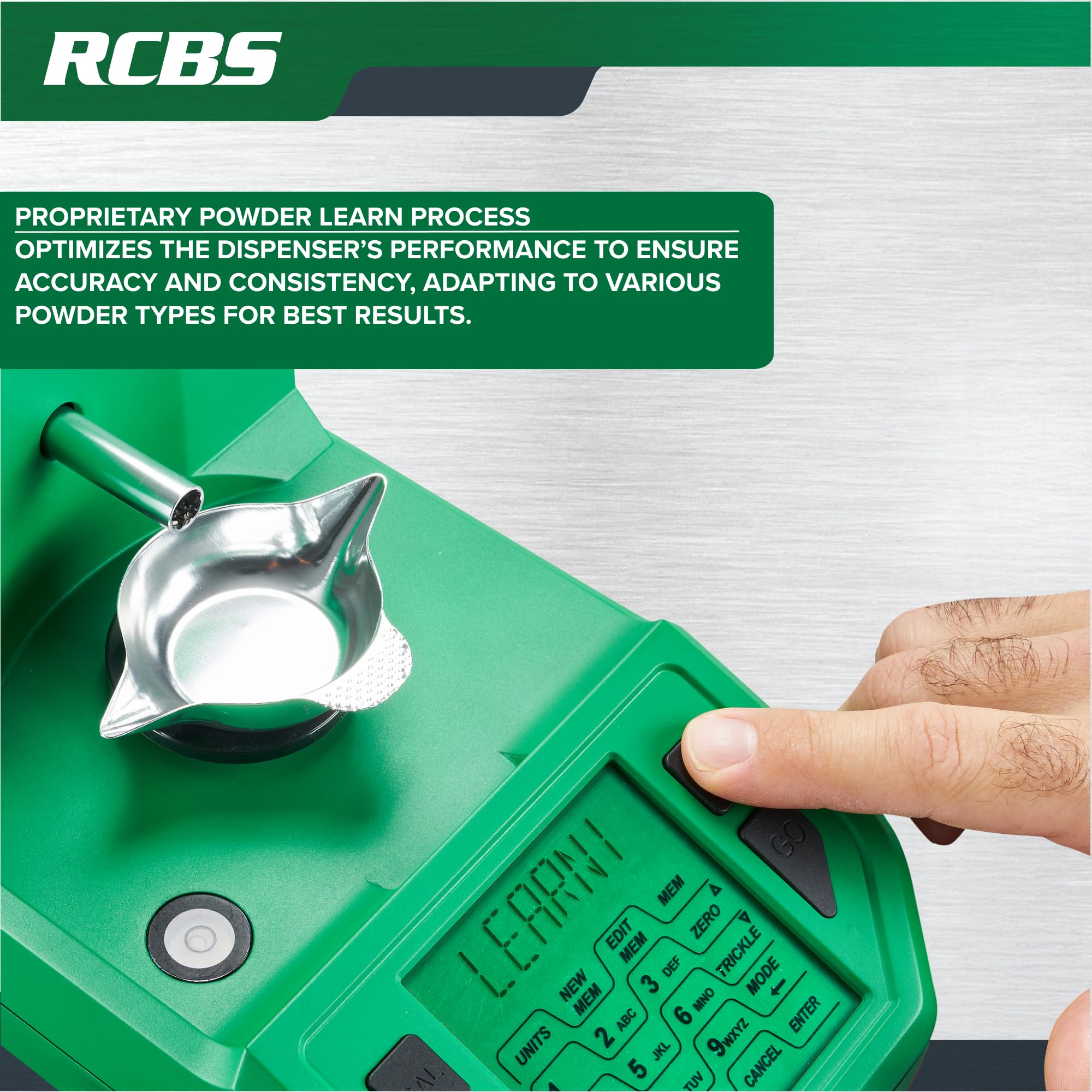 RCBS Chargemaster Supreme 400-grain range enabled dispensing