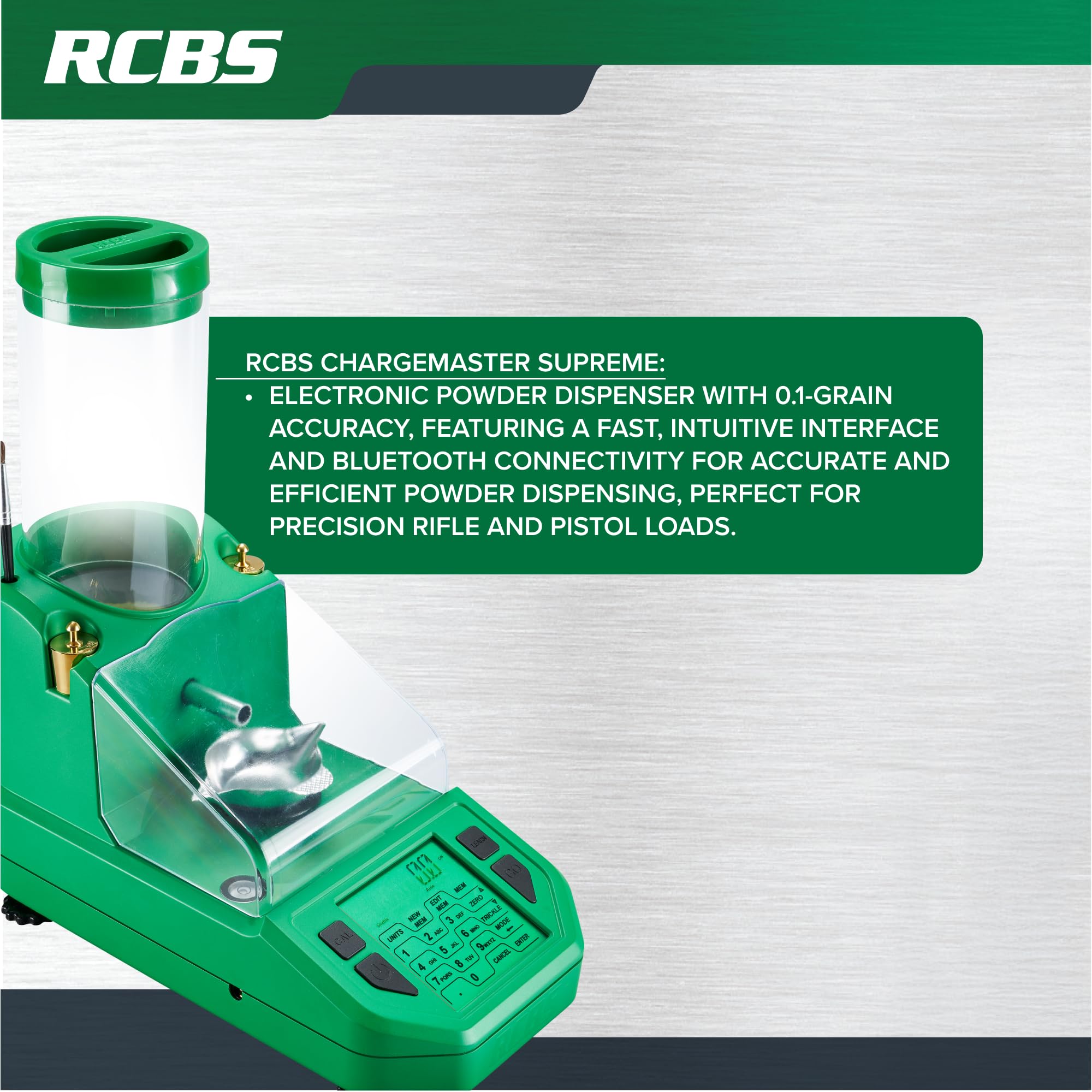 RCBS Chargemaster Supreme Bluetooth app pairing for convenient control