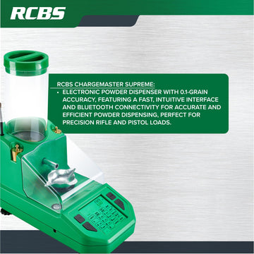 RCBS Chargemaster Supreme Bluetooth app pairing for convenient control