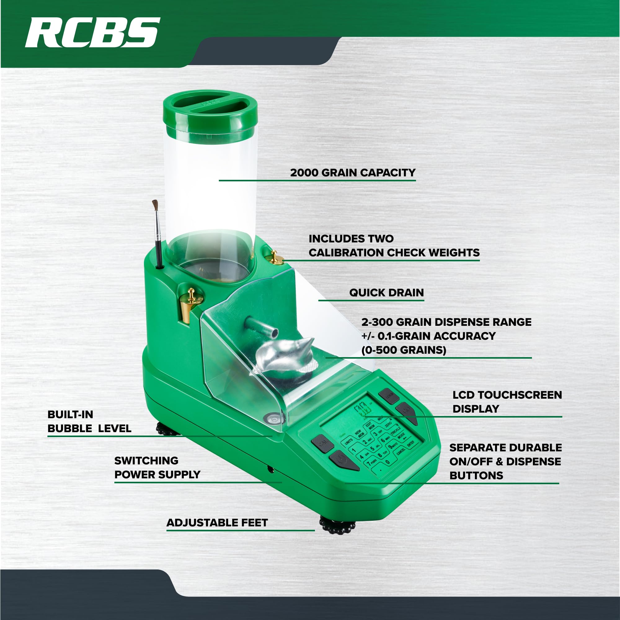 RCBS Chargemaster Supreme Powder Learn Process optimizing routine