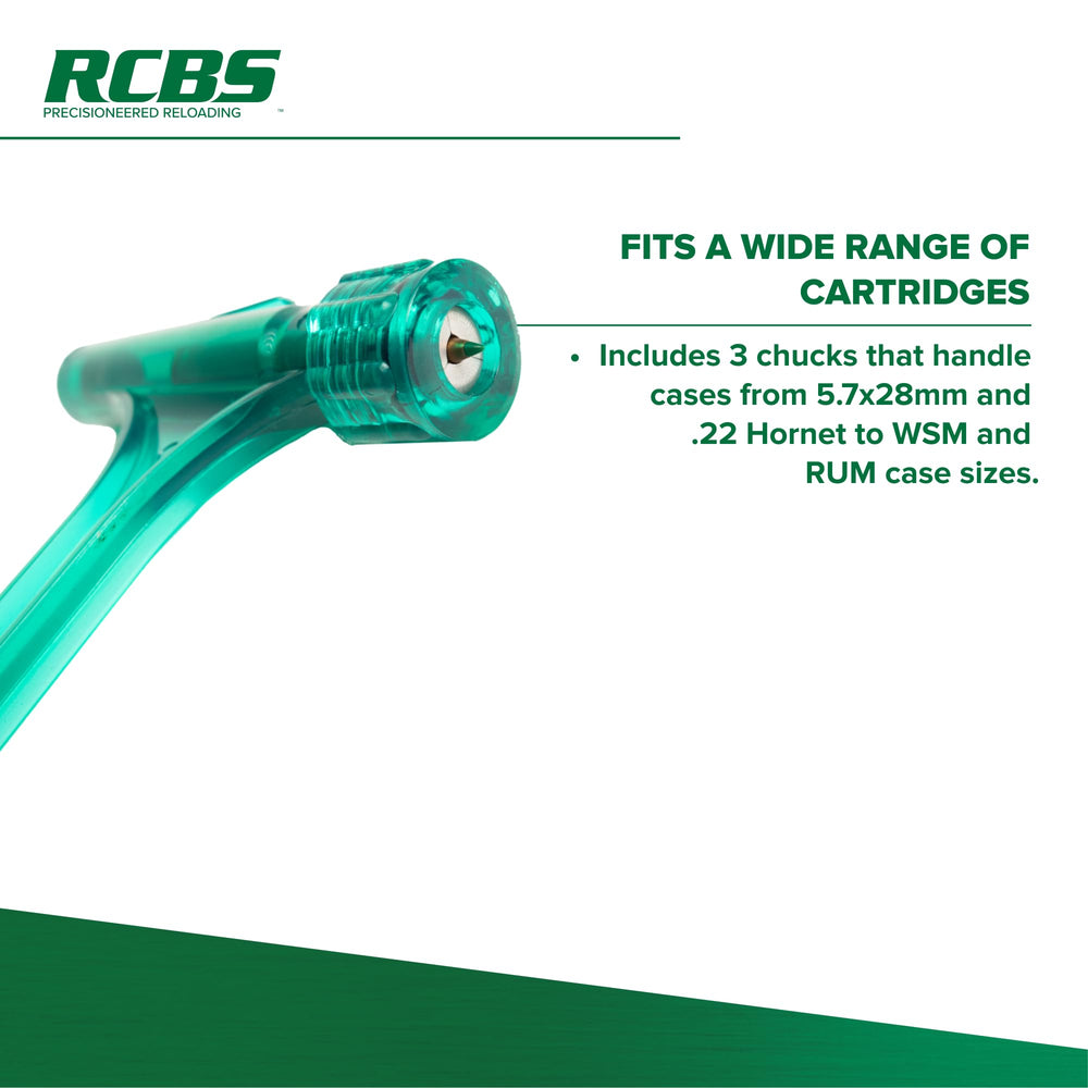 Ergonomic handle on POW'R Pull II Bullet Puller