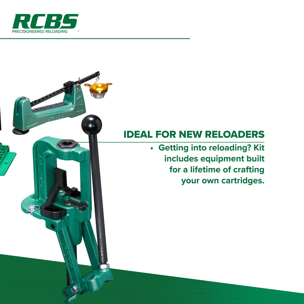 RCBS M500 mechanical scale providing fast, precise weight readings