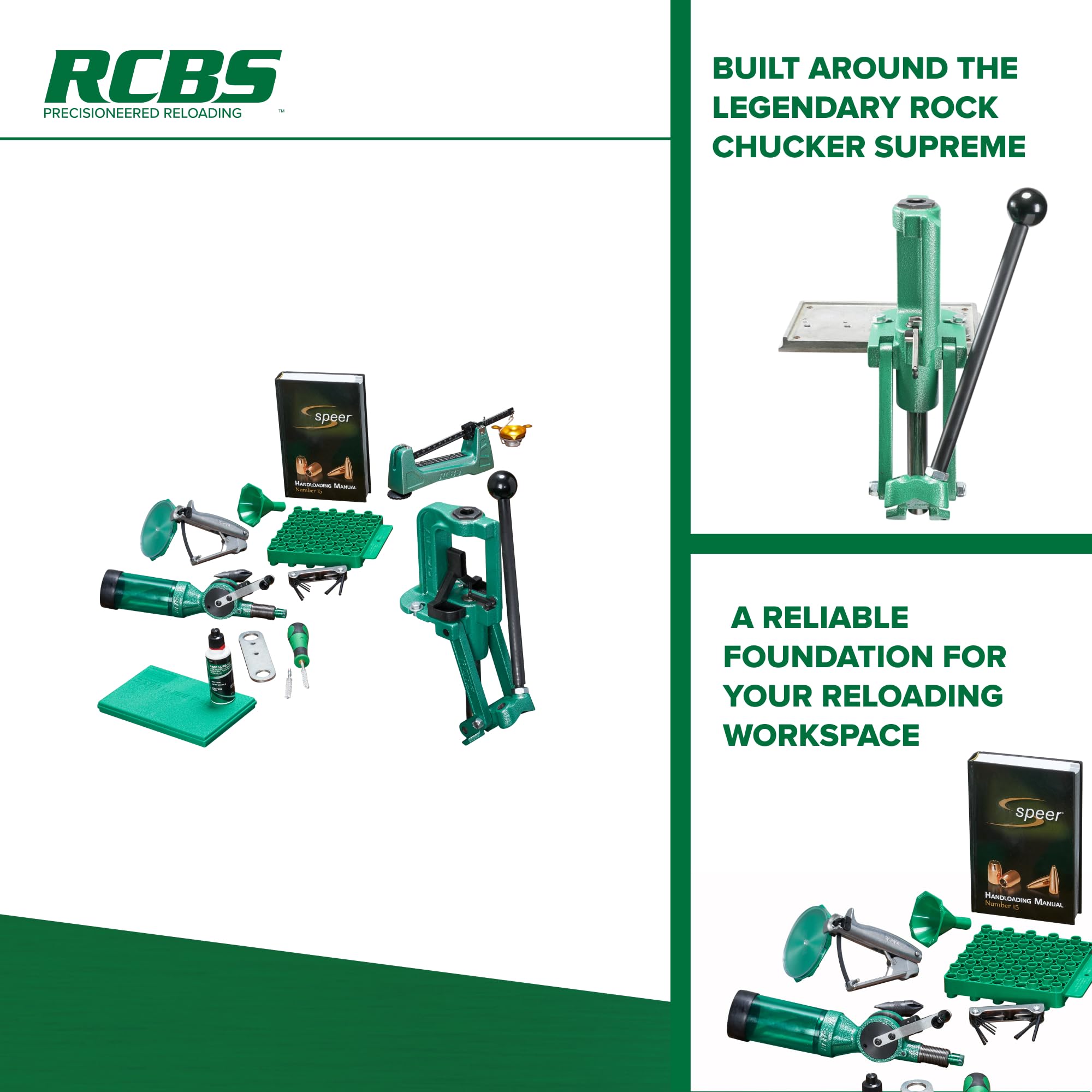RCBS Speer reloading manual offering reference guidance