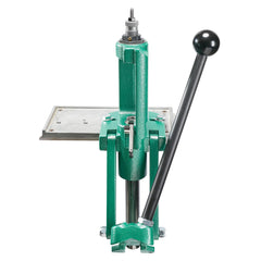 RCBS Rock Chucker Supreme press side view shows sturdy construction for precise reloading
