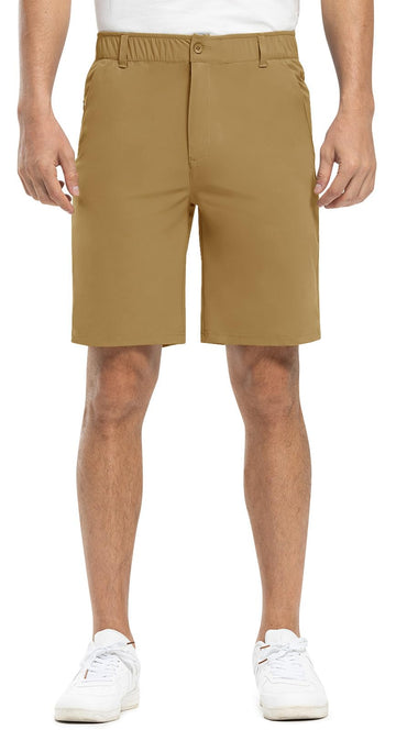 Rdruko men's light brown shorts in US size 40 ready for everyday use