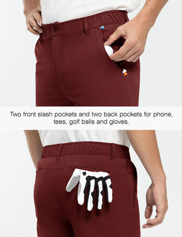 Rdruko dress shorts pocket layout focuses on front, back pockets and hidden zipper.