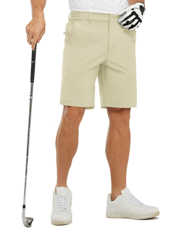 Rdruko men's golf shorts ideal for daily wear and outdoors.
