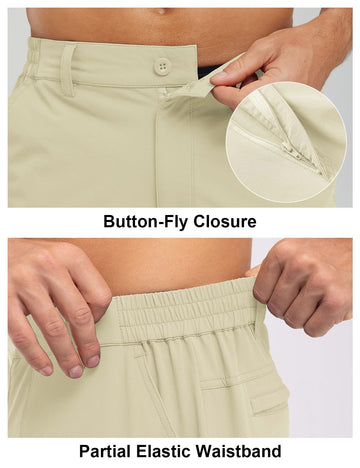 Rdruko light khaki shorts offer versatile styling for daily wear.