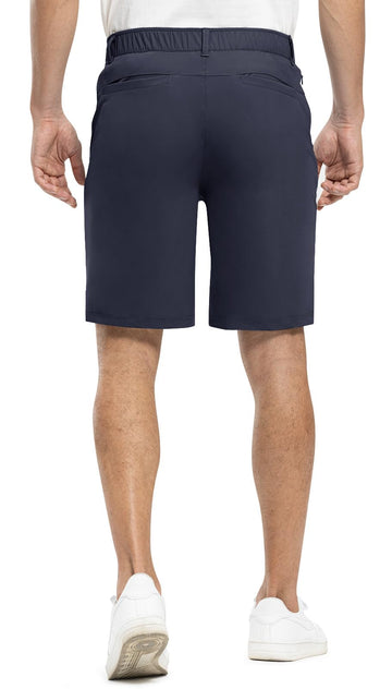 Rdruko men's golf shorts stretch fabric for unrestricted movement