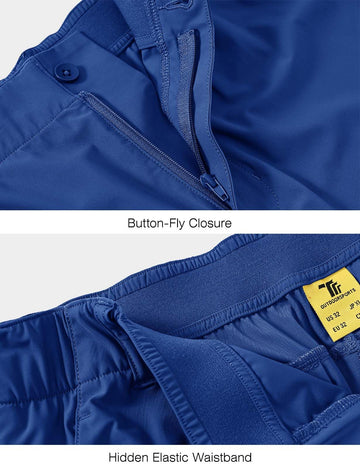 Rdruko stretch material enables full range of motion during swings.