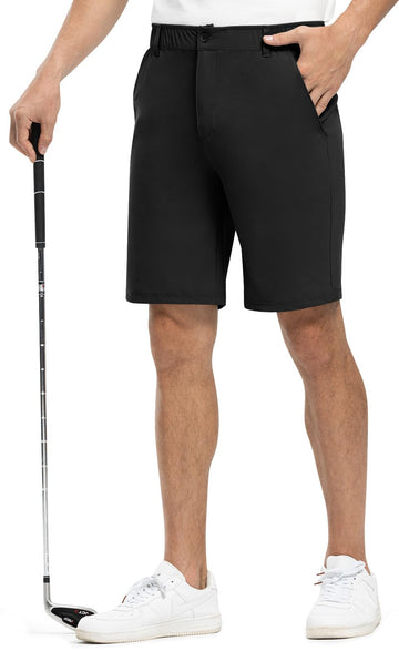 Rdruko men's golf shorts side pocket highlights five-pocket design for essentials