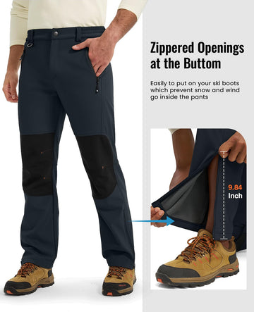Rdruko three-zip-pockets keep keys and essentials secure during cold adventures.