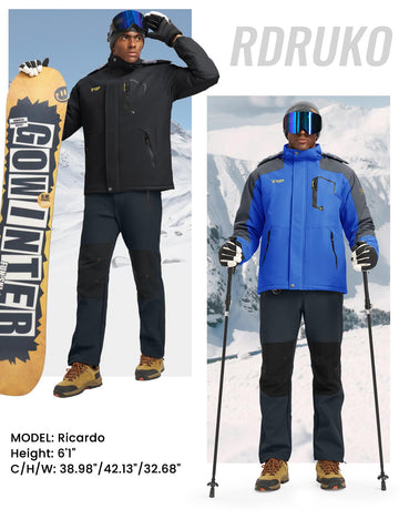Rdruko fleece-lined-interior keeps you warm on long winter hikes.