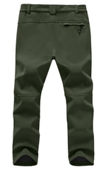 Rdruko patchwork knees design adds durability against snow and gravel during climbs