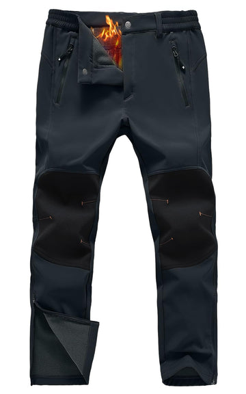 Rdruko men's snow pants waterproof-softshell keep you dry during snowy outdoor sessions.
