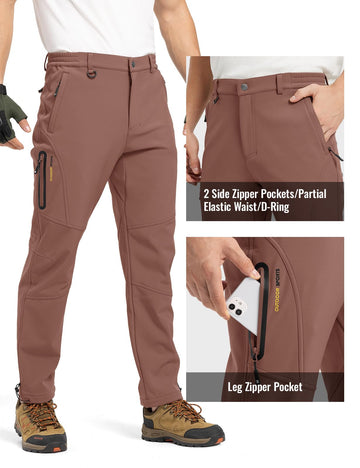 Rdruko winter pants feature D-ring for keys or small gear