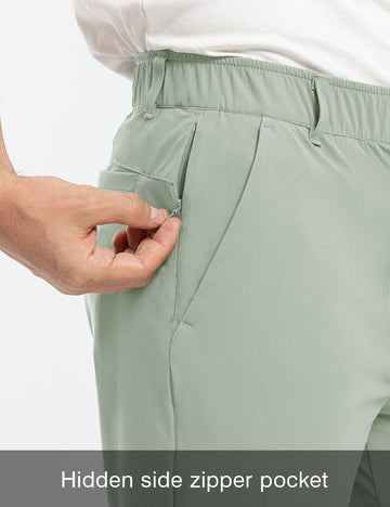 Rdruko stretch golf shorts nine inch inseam for versatile wear