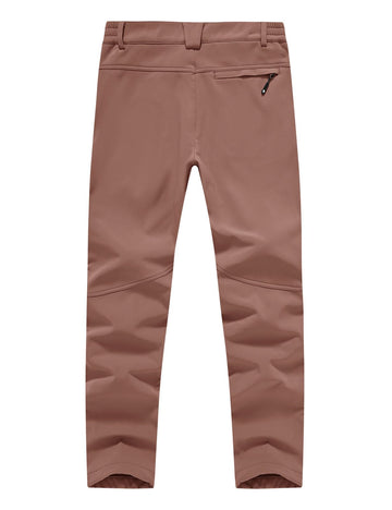 Rdruko men's windproof waterproof snow pants for hiking, skiing, and biking.