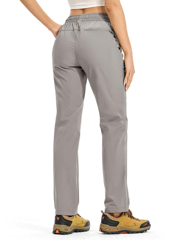 Rdruko women's hiking pants fabric texture close-up shows quick-dry, breathable material