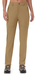 Rdruko women's hiking pants front view showcasing lightweight quick-dry fabric for outdoor comfort.