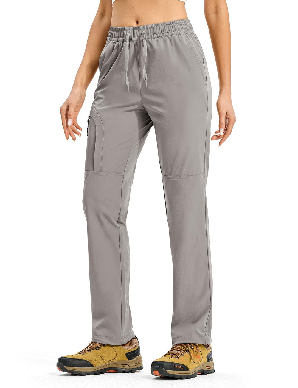 Rdruko packing-ready shot shows travel-friendly pants ideal for backpacking