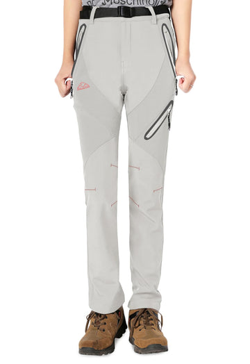 Rdruko snow pants fleece lining offers cozy warmth for cold-weather adventures.
