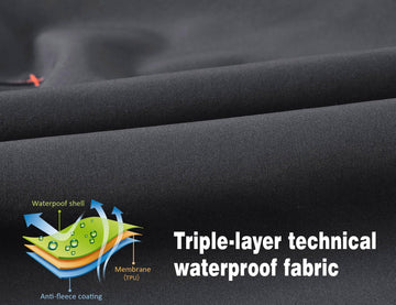 Rdruko women's winter hiking pants zippered pockets offer secure storage for small essentials.