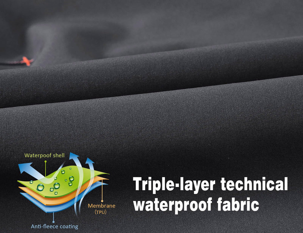 Rdruko women's winter hiking pants zippered pockets offer secure storage for small essentials.
