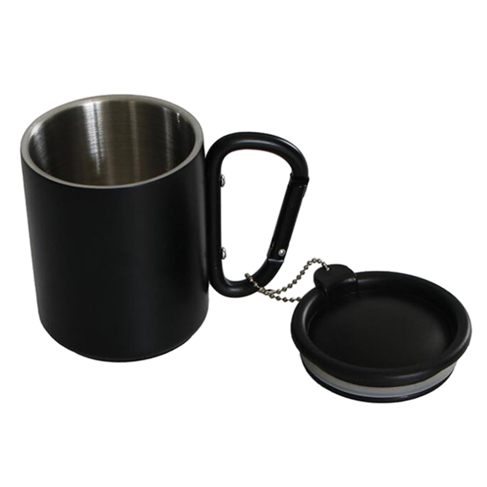 RDTGHY black outdoor mug ready for travel and daily use