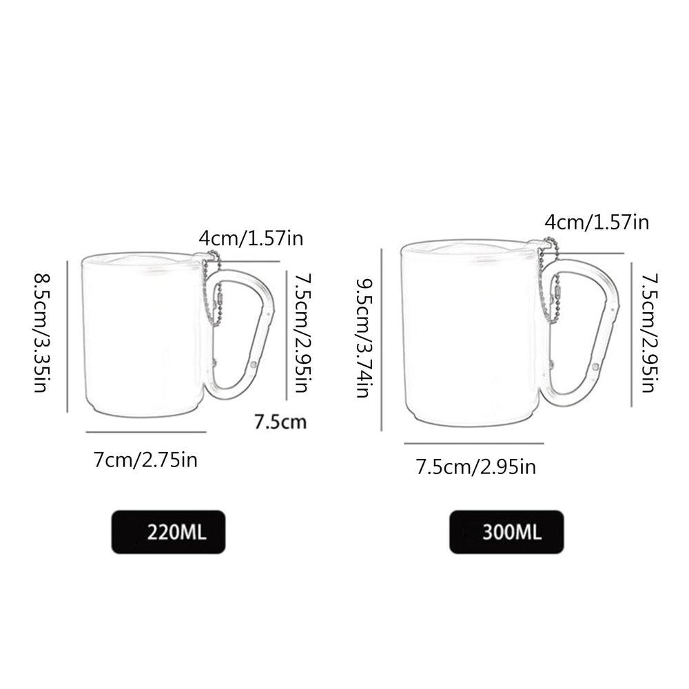 RDTGHY stainless steel and aluminum alloy mug for durability
