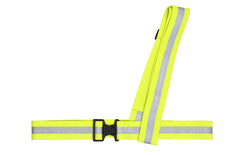 Re-Flex Reflective Sash Neon Yellow with 3M Scotchlite for high visibility