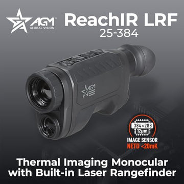 ReachIR LRF 25-384 thermal sensor closeup delivering crisp detail for wildlife viewing.