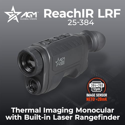 ReachIR LRF 25-384 thermal sensor closeup delivering crisp detail for wildlife viewing.