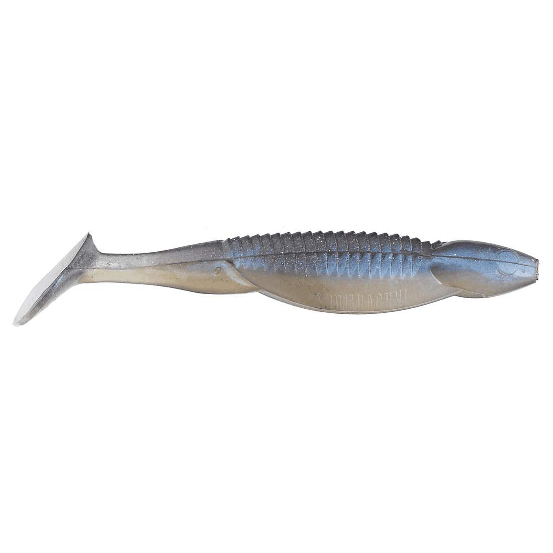 Reaction Innovations Little Dipper Swimbait paddle tail in Guntersville Shad color for finesse fishing