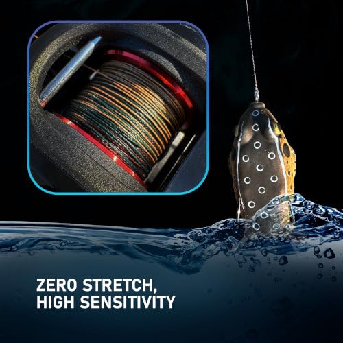 Reaction Tackle 25lb test line ready for bigger reels and setups