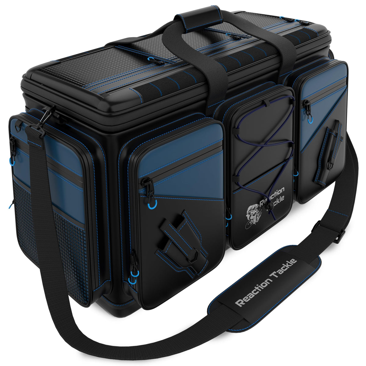 Reaction Tackle Bag XL exterior showing 1000D PVC waterproof material