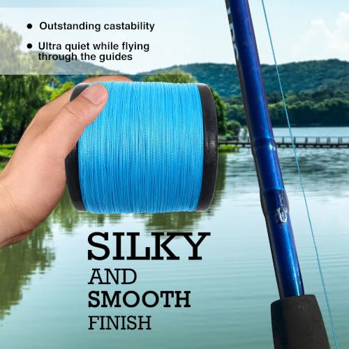 Reaction Tackle braided line on rod and reel illustrates all-purpose performance across conditions