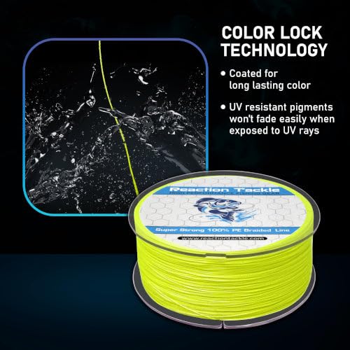 Reaction Tackle braided line spool guide for smooth line management