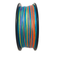 Reaction Tackle braided line cross-section demonstrates high strength and reduced twist.
