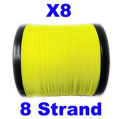 Reaction Tackle braided line zero-stretch design helps detect bites