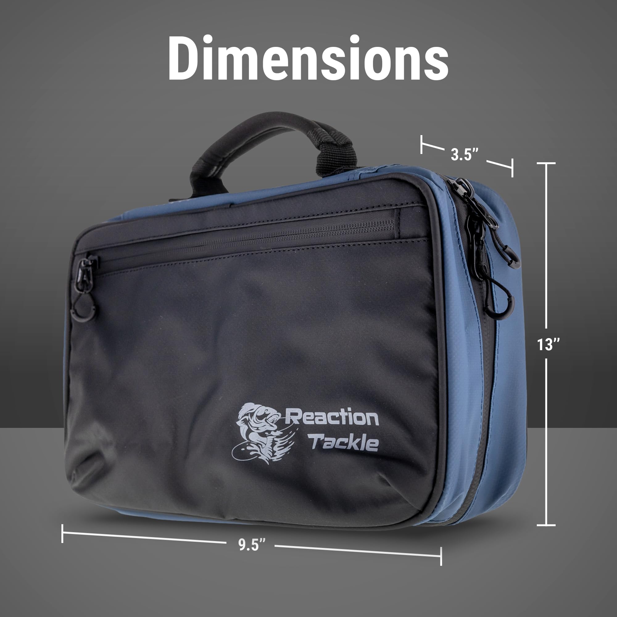 Reaction Tackle Deluxe bait binder compact design fits in tackle box.